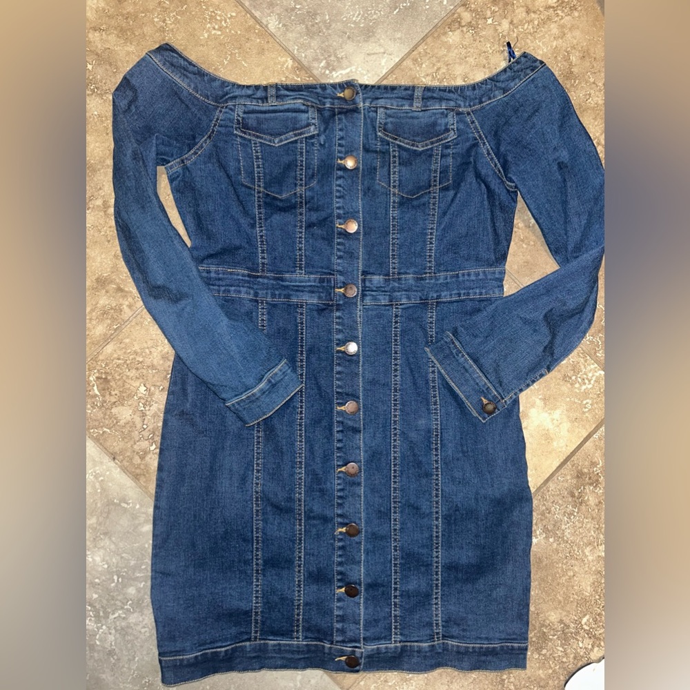 Fashion nova Denim dress